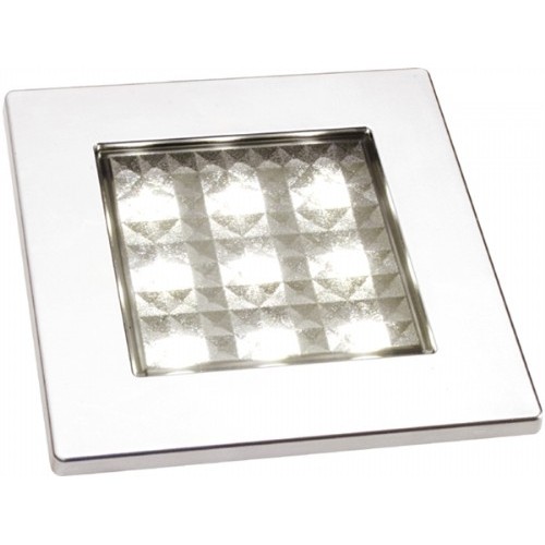 Batsystem / Frilight Square 80 Zilver LED