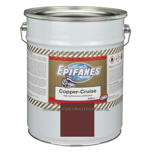 Epifanes Copper Cruise Antifouling Roodbruin 5 Liter