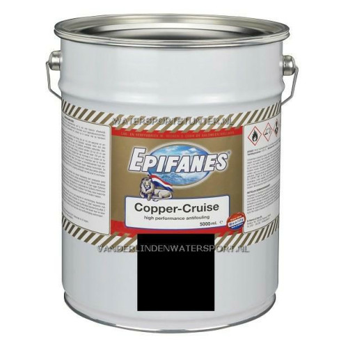 Epifanes Copper Cruise Antifouling Zwart 5 Liter