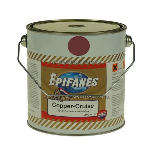 Epifanes Copper Cruise Antifouling Roodbruin 2,5 Liter
