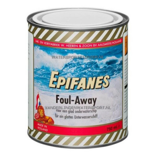 Epifanes Foul-Away Onderwaterverf Zwart 750 ml