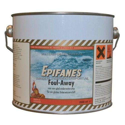 Epifanes Foul-Away Onderwaterverf Zwart 2 Liter