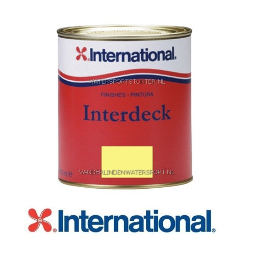 International Interdeck Antislipverf Creme 750 ml