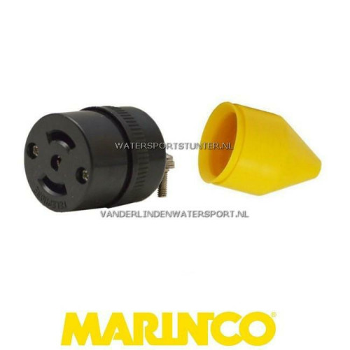 Marinco Telefoonplug + Afdekkap