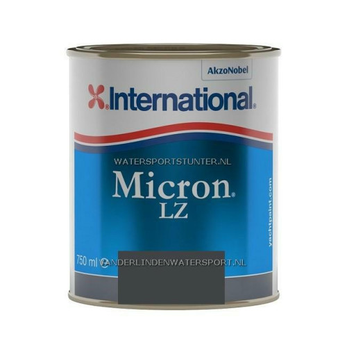 International Micron LZ Antifouling Zwart 750 ml