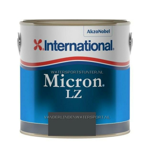 International Micron LZ Antifouling Zwart 2,5 Liter