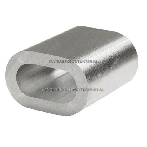 Persklem Aluminium 6 mm