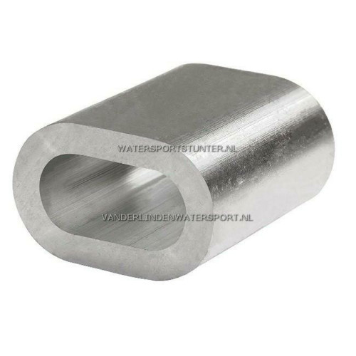 Persklem Aluminium 5 mm