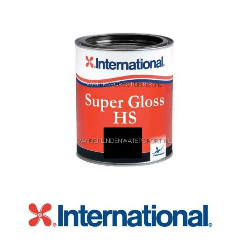 International Super Gloss HS Bootlak Zwart