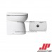 Johnson Luxe Elektrisch Toilet 12 Volt Recht / Afhalen