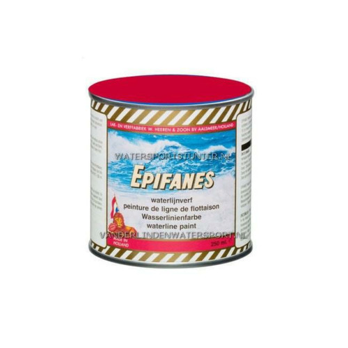 Epifanes Waterlijnverf 16 Rood 250 ml